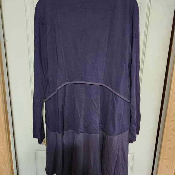 Nic + Zoe Navy Blue Open Front Cardigan - Picture 11 of 11